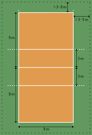 Volleybal Court